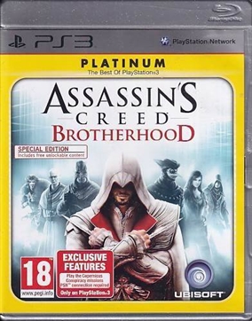 Assassins Creed Brotherhood Platinum - PS3  (B Grade) (Genbrug)